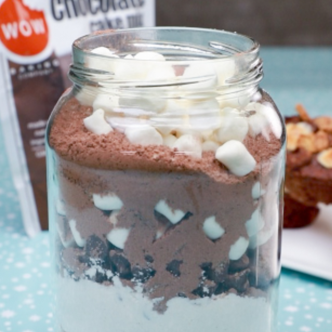 S'More Muffins in a Jar – WOW Baking Company