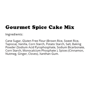 Gluten-Free Spice Cake Mix (6 Pack)