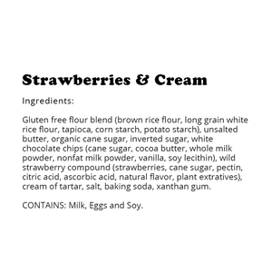 Gluten-Free Strawberries & Cream Bakery Tubs (6 Pack)