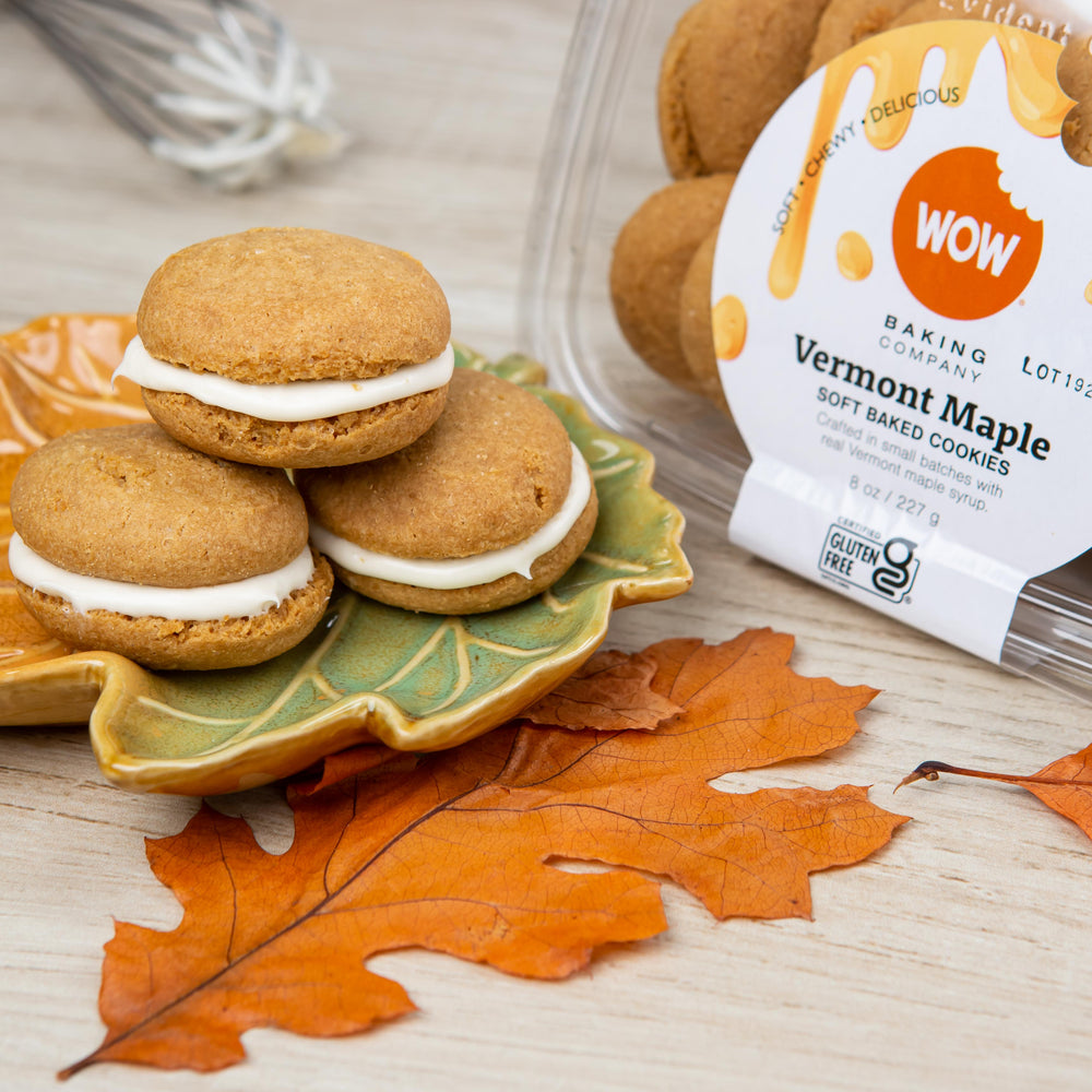 Vermont Maple Cookie Sandwiches