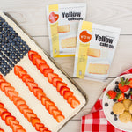 Patriotic Flag Cake