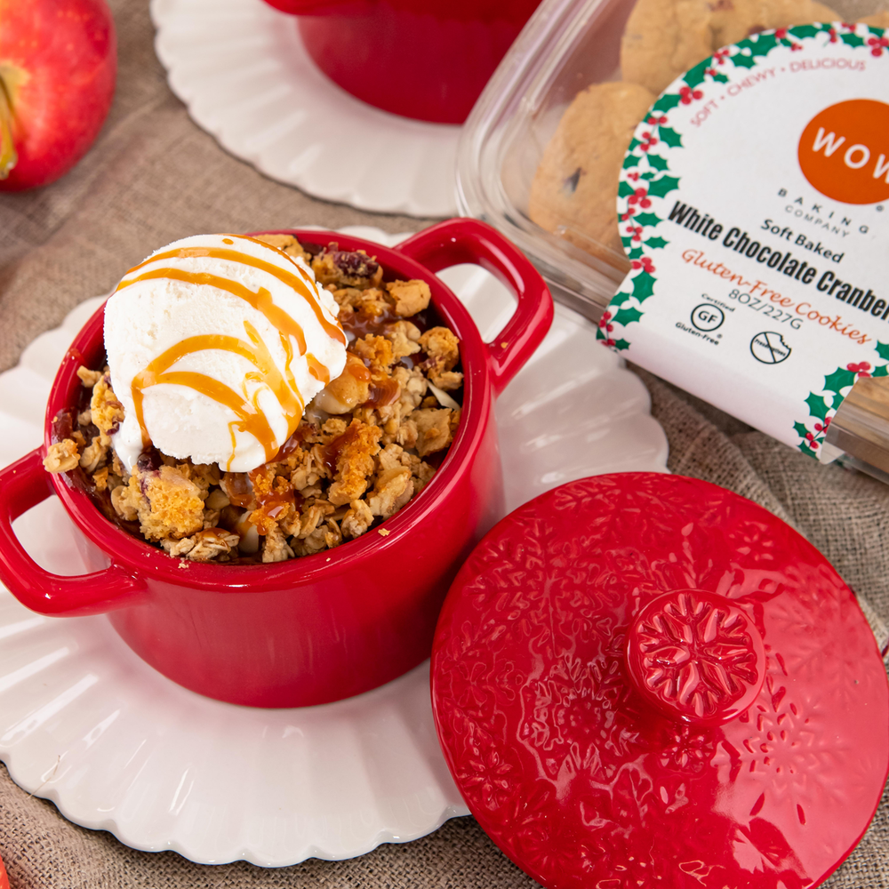 Warm Cranberry Apple Dessert