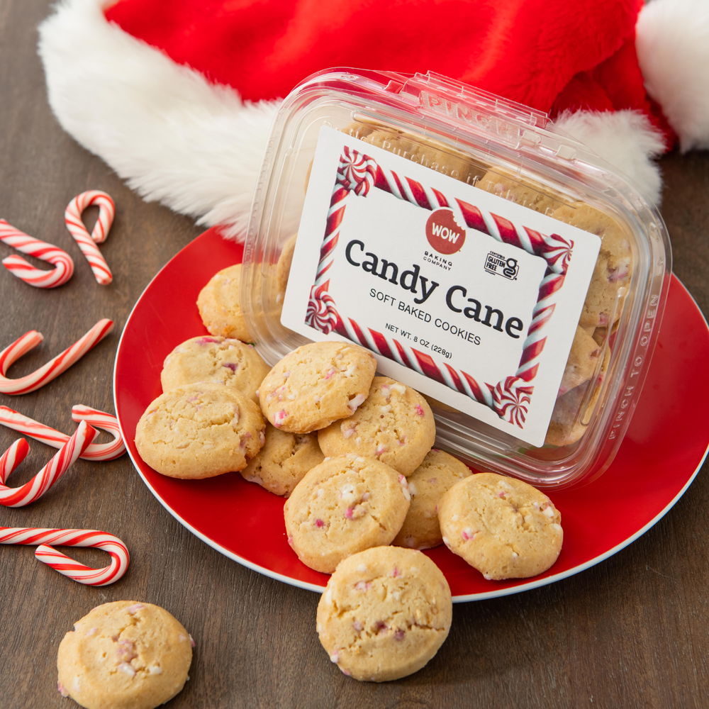 Gluten-Free Candy Cane Cookie Bakery Tubs (6 Pack)