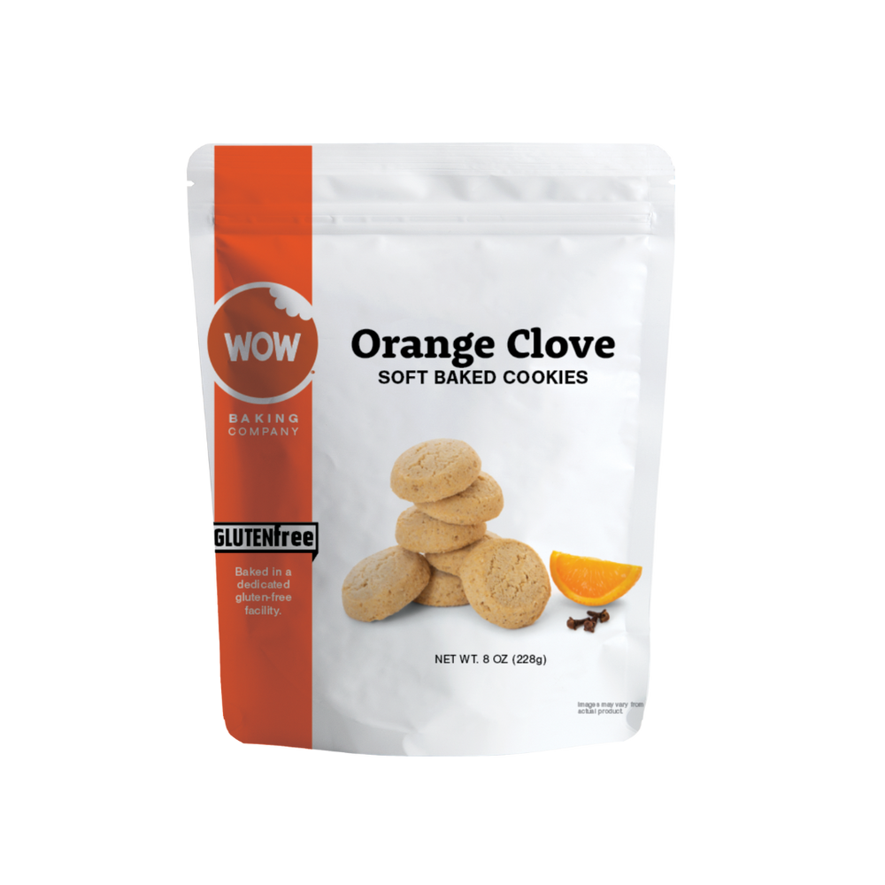Gluten-Free Orange Clove Cookies Shelf Stable Pouches (6 Pack)