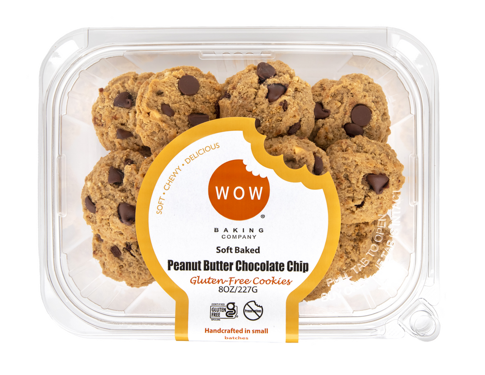 Gluten-Free Peanut Butter Chocolate Chip Bakery Tubs (6 Pack)