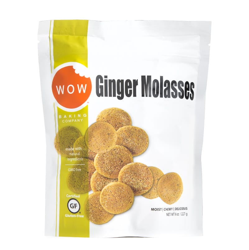 Gluten-Free Ginger Molasses Cookies Shelf Stable Pouch (3 Pack)