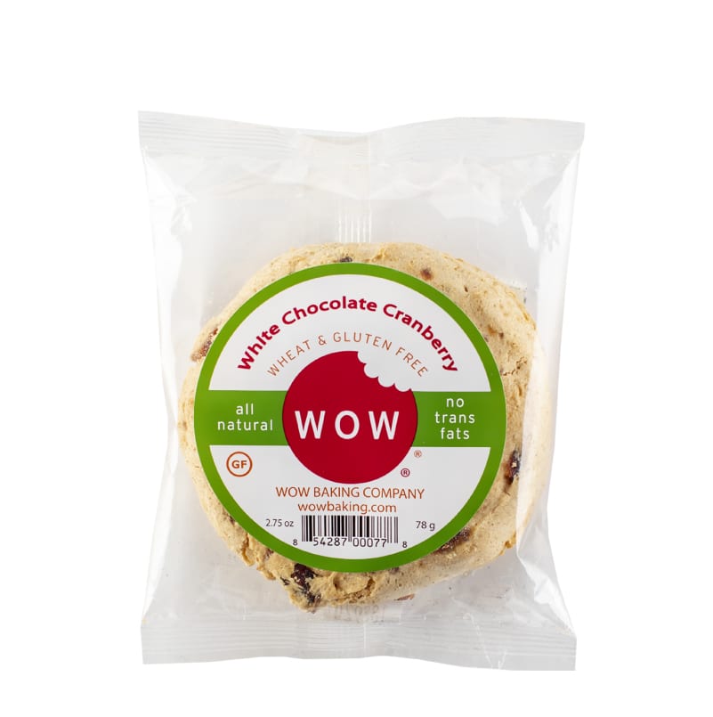 ** SALE ** Gluten-Free White Chocolate Cranberry Cookie, Individually Wrapped, Bakery (12 Pack)